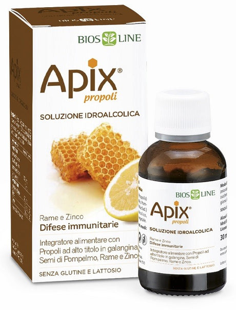 bios line apix propoli soluzione idroalcolica 30 ml biosline apix ean 8030243007841