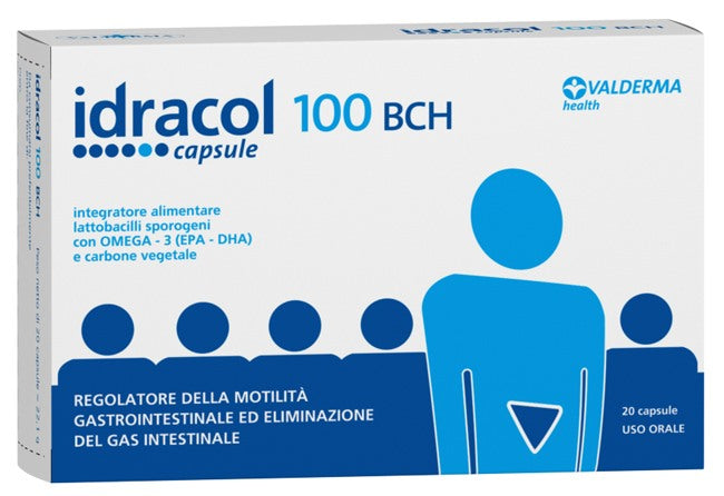 valderma idracol 100 bch 20 capsule idracol