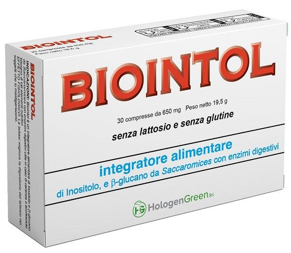 hologengreen biointol 30 compresse