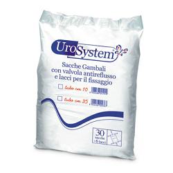 desa pharma sacca di drenaggio da gamba per incontinenza urosystem tubo 10 cm 30 pezzi urosystem ean 8026486009117