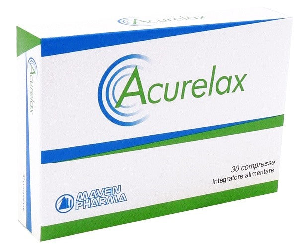 maven pharma acurelax integratore alimentare 30 compresse maven pharma