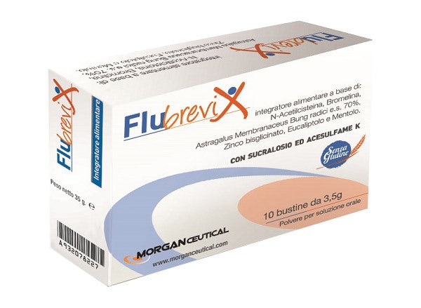 morganceutical flubrevix 10 bustine 35 g