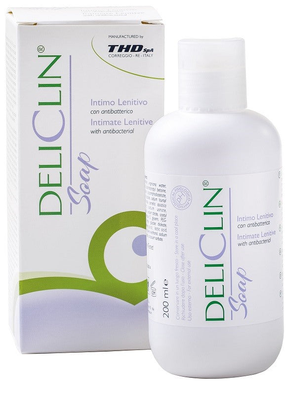thd deliclin soap detergente intimo lenitivo con antibatterico 200 ml thd ean 8033737713037