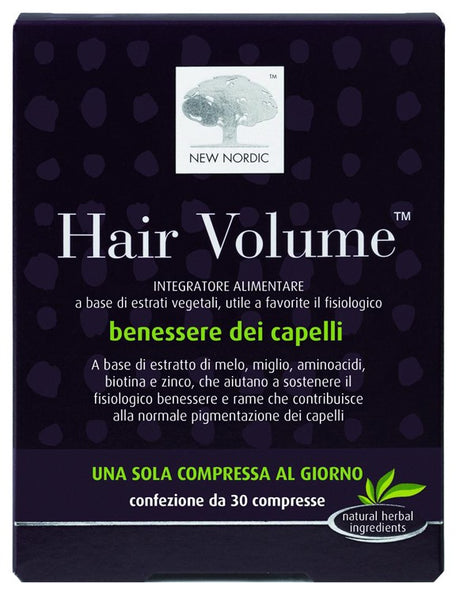 new nordic hair volume integratore alimentare blister 30 compresse new nordic ean 5021807399550