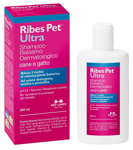 nbf lanes vet ribes pet ultra shampoo dermatologico flacone 200 ml n b f lanes ean 8056590980576