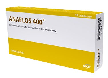 vkf anaflos 400 15 compresse 400 mg