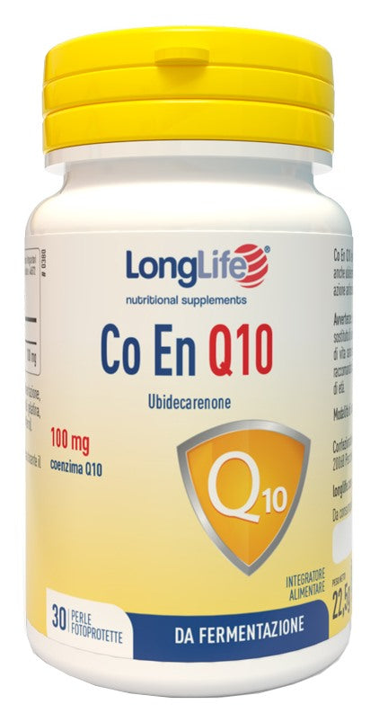 longlife longlife co en q10 100mg 30 perle long life ean 8054521000737