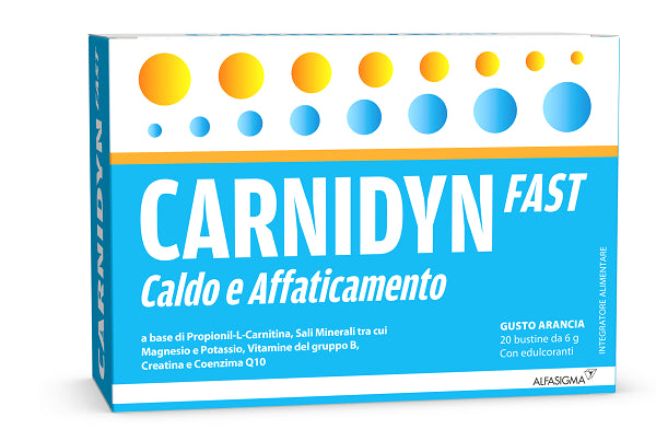 alfasigma chc carnidyn fast 20 bustine carnifast