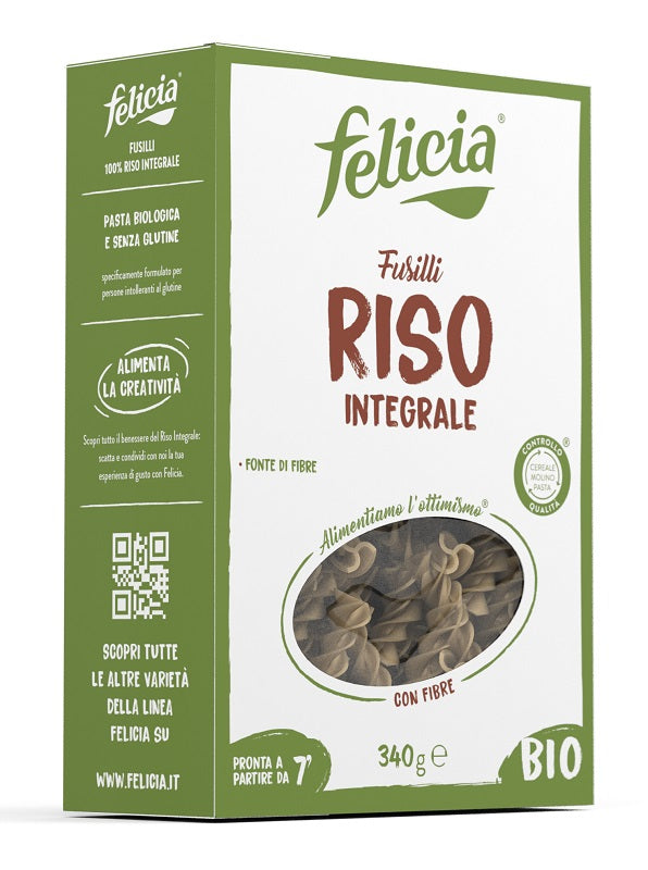 andriani felicia bio riso integrale fusilli 340 g felicia bio ean 8032804435643