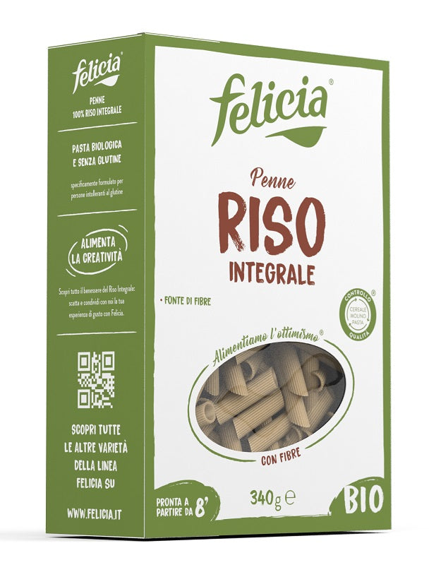andriani felicia bio riso integrale penne 340 g felicia bio ean 8032804432031
