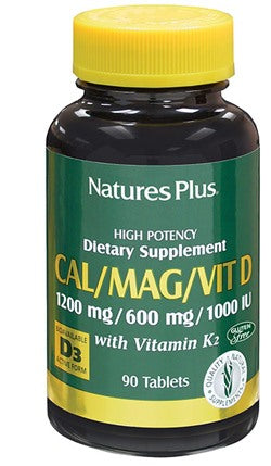 la strega calcio magnesio vitamina d3 viatmina k2 90 tavolette 234 g natures plus