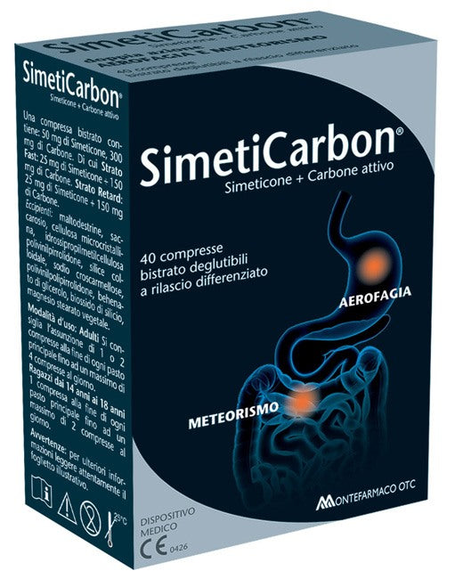 montefarmaco otc simeticarbon 40 compresse simeticarbon