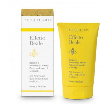 lerbolario effetto reale balsamo nutrimento intenso capelli secchi e sfibrati 125 ml lerbolario ean 8022328106372