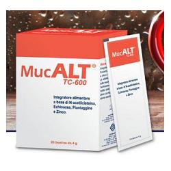 aurora biofarma mucalt tc 600 20 buste 4 g