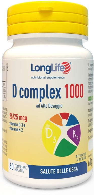 longlife longlife d complex 1000 60 compresse long life ean 8054521000843