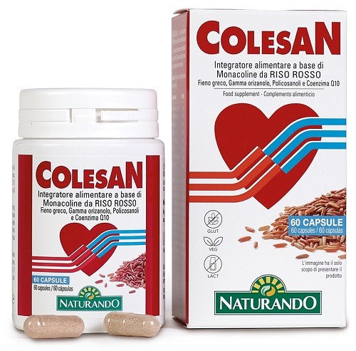 naturando colesan 60 capsule colesan ean 8013107051792