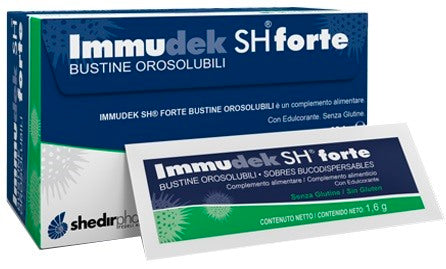 shedir pharma immudek sh forte 16 bustine orosolubili immudek