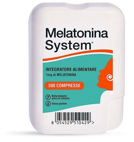 fidia healthcare melatonina system 300 compresse 1 mg melatonina system ean 8054529510429