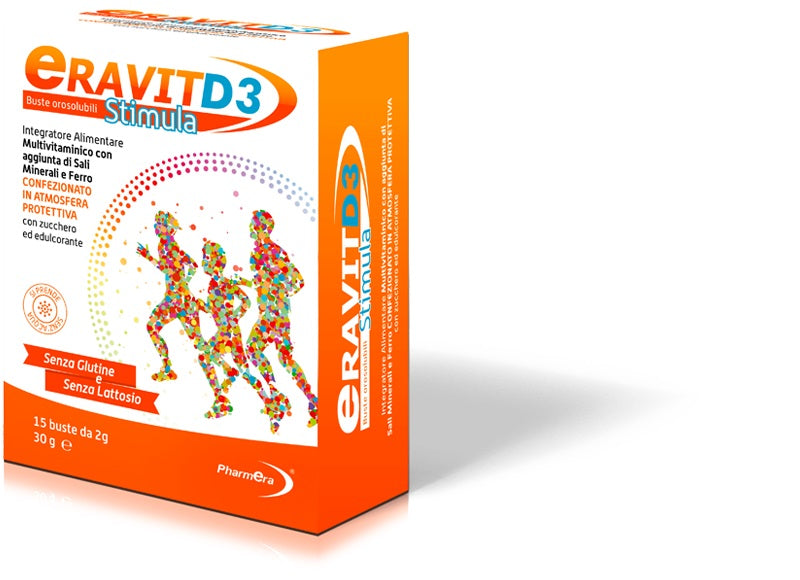 pharmera eravit d3 stimula 15 bustine stick pack 2 g pharmera
