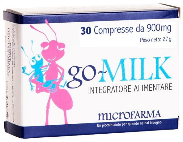 microfarma go milk 30 compresse microfarma
