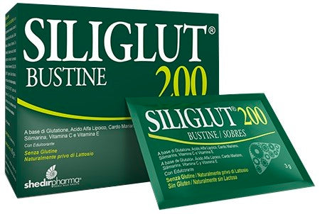 shedir pharma siliglut 200 20 bustine in astuccio 60 g siliglut