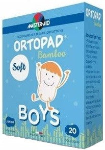 pietrasanta cerotto oculare per ortottica ortopad soft boys m 20 pezzi master aid ean 8032956143526