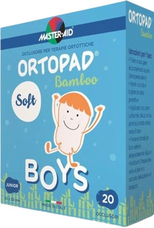 pietrasanta cerotto oculare per ortottica ortopad soft boys regular 20 pezzi master aid ean 8032956143533