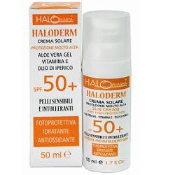 halo pharma haloderm crema solare spf50 protezione molto alta 50 ml ean 8055320370151
