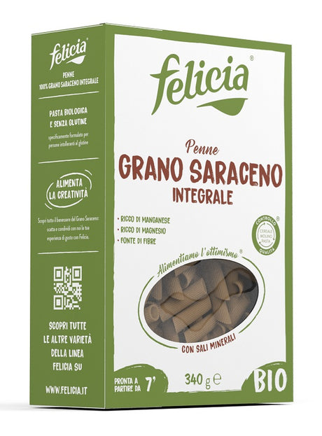 andriani felicia bio saraceno penne 340 g felicia bio ean 8032804432000