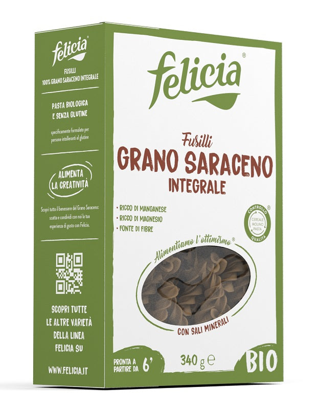andriani felicia bio saraceno fusilli 340 g felicia bio ean 8032804432017