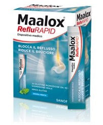 opella healthcare sospensione orale maalox reflurapid 20 bustine monodose da 10 ml maalox