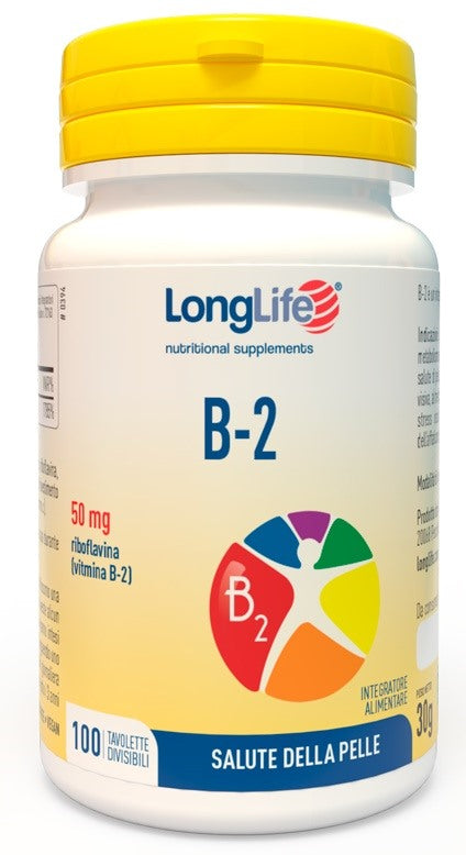 longlife longlife b2 50 mg 100 tavolette long life ean 8054521000270