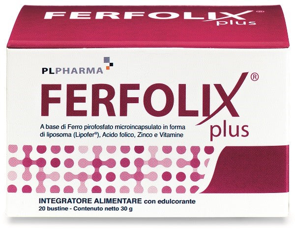 pl pharma ferfolix plus 20 bustine ferfolix