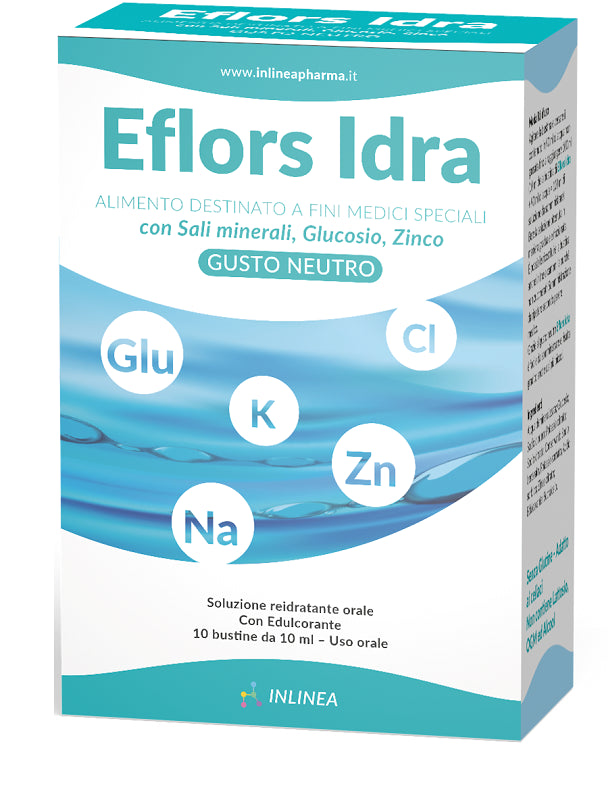 inlinea eflors idra 10 bustine x 10 ml
