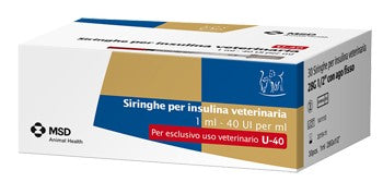 msd animal health siringa insulina uso veterinario msd ah 30 siringhe 40 uiml msd animal health