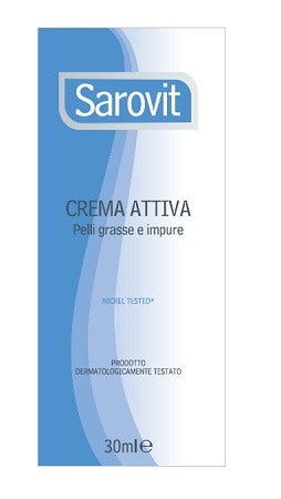 skin angel sarovit crema pelli grasseimpure 30 ml