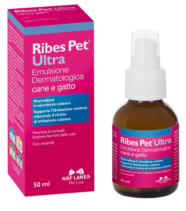 nbf lanes vet ribes pet ultra emulsione dermatologica spray 50 ml n b f lanes ean 8056590980590