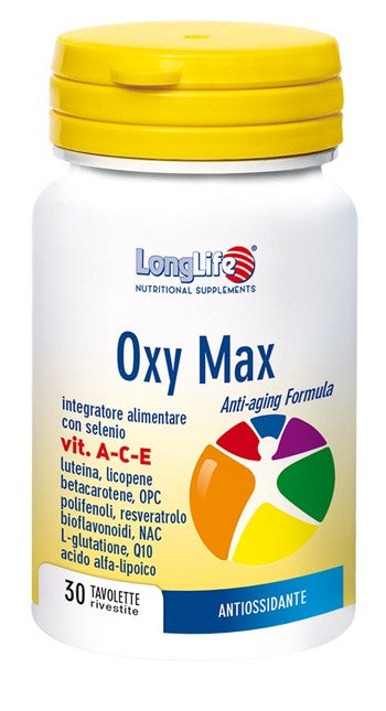 longlife longlife oxy max 30 tavolette long life ean 8054521001918