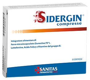 sanitas lab chimico farm sidergin 30 compresse