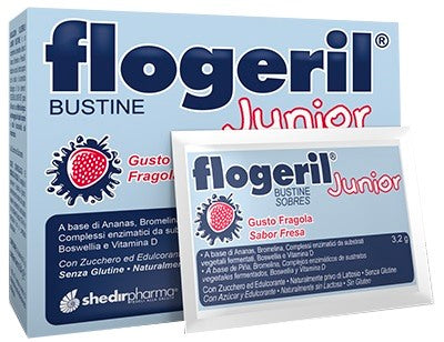 shedir pharma flogeril junior fragola 20 bustine flogeril