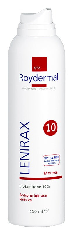 roydermal lenirax mousse dermatologica crotamitone 10 150 ml roydermal