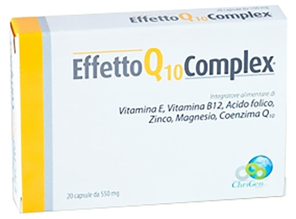 chrigen effetto q10 complex 20 capsule 550 mg
