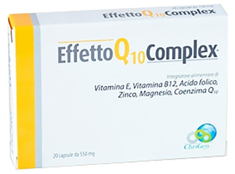 chrigen effetto q10 complex 20 capsule 550 mg