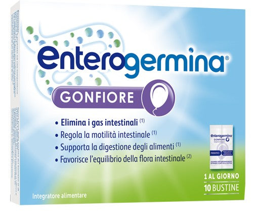 opella healthcare enterogermina gonfiore 10 bustine bipartite enterogermina