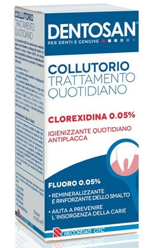 recordati otc dentosan collutorio trattamento quotidiano 200 ml dentosan ean 8057742820184