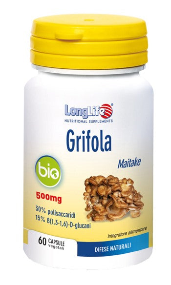 longlife longlife grifola bio 60 capsule long life ean 8054521001109