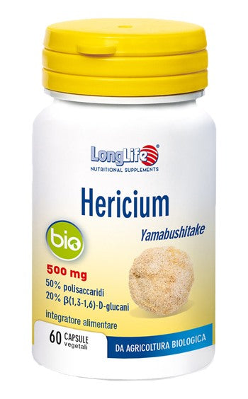 longlife longlife hericium bio 60 capsule long life ean 8054521001147