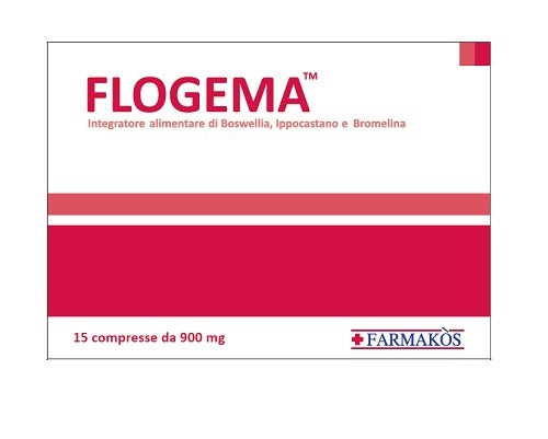farmakos flogema 15 compresse farmakos ean 8051380140024