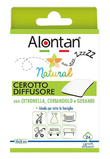 pietrasanta alontan natural cerotto antizanzara adesivo 21 pezzi alontan ean 8032956143809