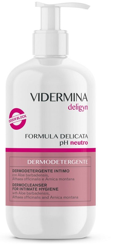 ganassini health care vidermina deligyn detergente con dispenser 500 ml vidermina ean 8050444851128